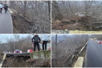 alerta in municipiul campina alunecare de teren urmata de prabusirea terasamentului pe bulevardul carol i foto 69662e018ade9