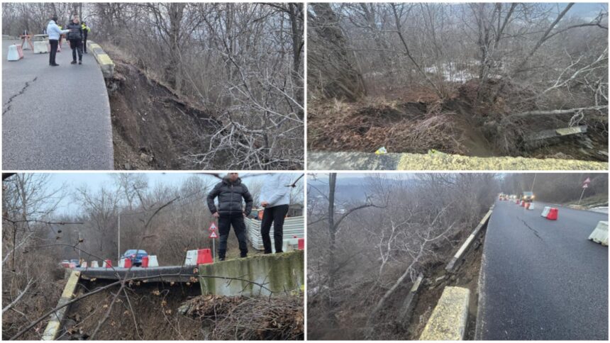 alerta in municipiul campina alunecare de teren urmata de prabusirea terasamentului pe bulevardul carol i foto 69662e018ade9