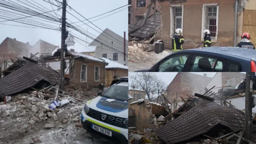 ancheta uriasa dupa explozia de la sediul politiei lugoj sepecialistii isu si insemex in teren 6968c3cb74ad5