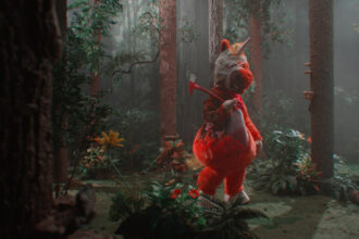 buddy review keegan michael key voices an orange plush unicorn turned homicidal maniac in patchy horror comedy co starring cristin milioti 697564b3d2c8c