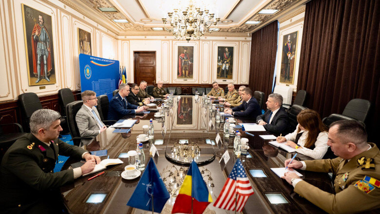 foto comandantul suprem al fortelor aliate nato in vizita la bucuresti ce a discutat generalul american cu ministrul apararii 696e8a4e7fdb9