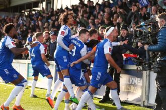 foto si video ce nebunie imagini spectaculoase dupa ce echipa din liga 6 a produs un soc de proportii in cupa angliei 6964de7715c03