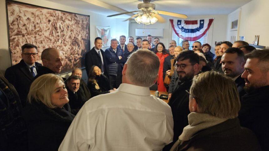 george simion si 47 de parlamentari aur intalnire la washington cu brian brown activist si presedinte al organizatiei mondiale a familiei 69709836074f7