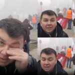 jurnalistul realitatea plus gazat la protestul fermierilor de la strasbourg ne au dat gata exact in mijloc ne au prins 696fbe672fa14