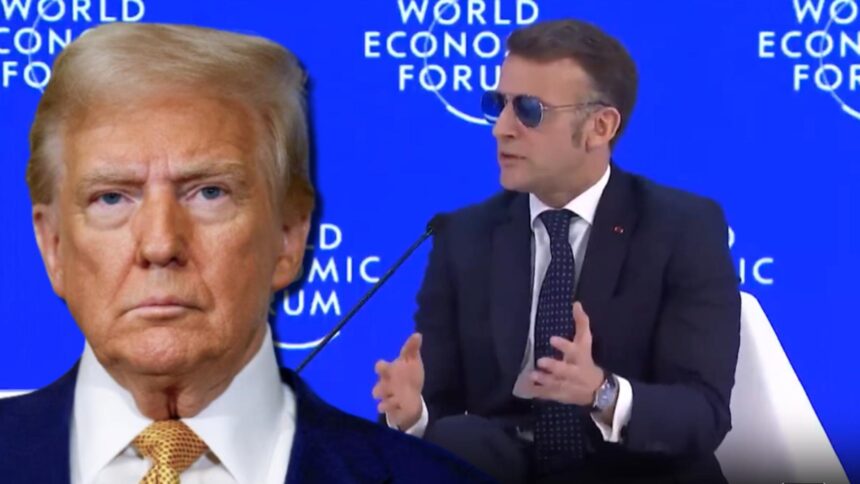 macron atacuri in rafala la adresa lui trump la davos vrea o europa subordonata si slabita 696fbb539240e