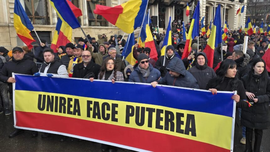 mobilizare de forte la iasi liderii aur prezenti in piata unirii de ziua principatelor romane videofoto 69747fb981fe8