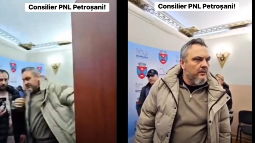moment penibil la petrosani un consilier pnl isi insceneaza o agresiune apoi urla ca a fost batut video 697d02b1b6e7e