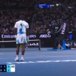 momente de panica la australian open partida suspendata brusc dupa ce un fan s a prabusit in tribune 6973542cd2cf9