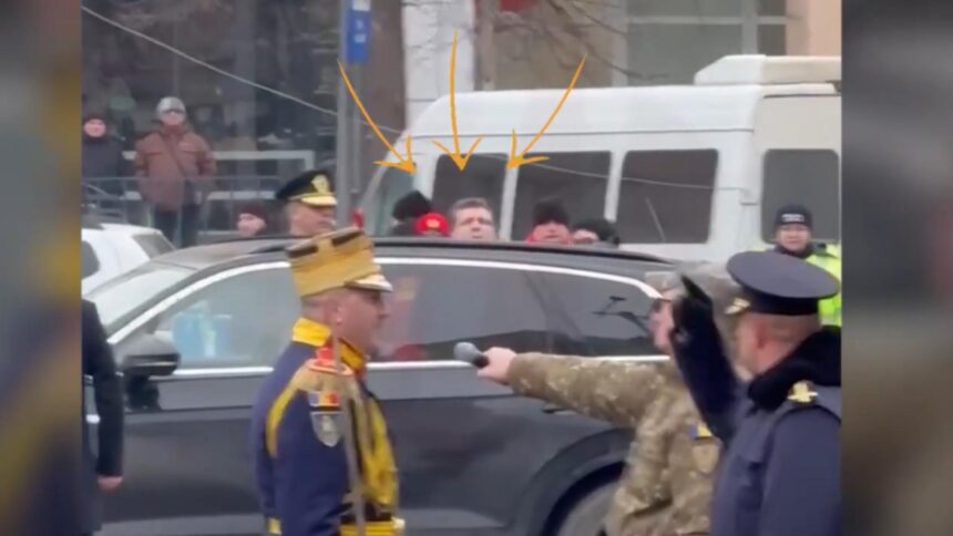 nicusor dan inca un moment penibil a primit onorul militar de dupa masina video 6977a5bb7b2b6