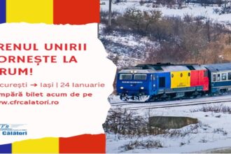 trenul unirii pleaca sambata din bucuresti spre iasi calatoria e festiva dar biletul ramane obligatoriu 697331b0cb606