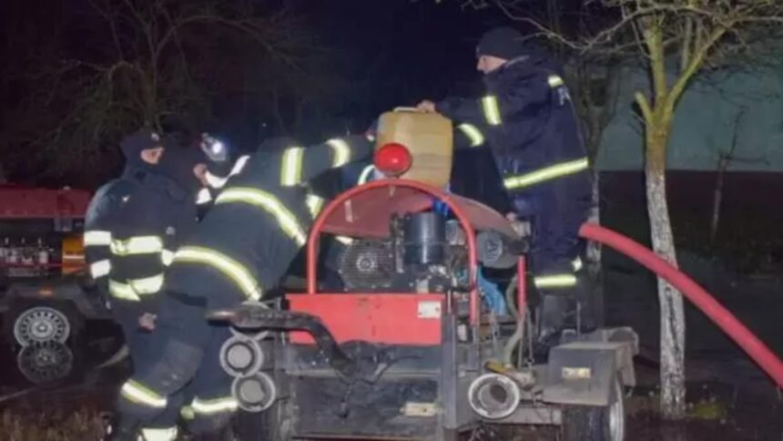 alerta in judetul arges nivelul unui lac din orasul costesti a crescut riscand sa provoace inundatii 69961b38263ec