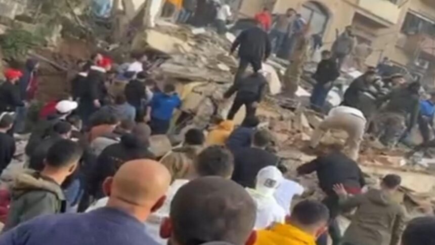 cel putin doua persoane au murit in urma prabusirii unei cladiri rezidentiale in tripoli liban imagini dramatice 6988e9050a4b8