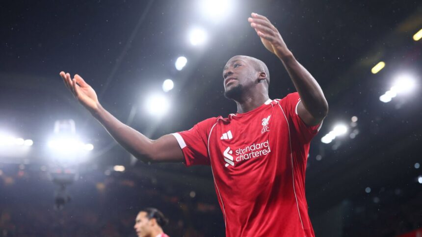 foto si video lacrimi pe anfield konate a revenit dupa decesul tatalui si a inchis tabela in liverpool newcastle 697f5fd1bcf09