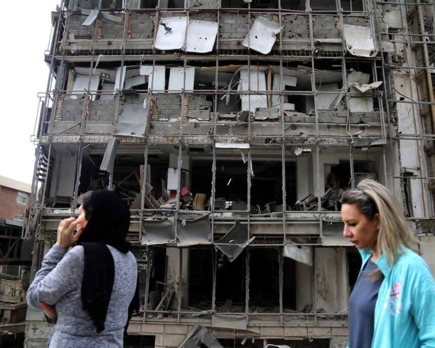 at least 13 hospitals and health facilities hit during attacks on iran who says 69abf153d70cb