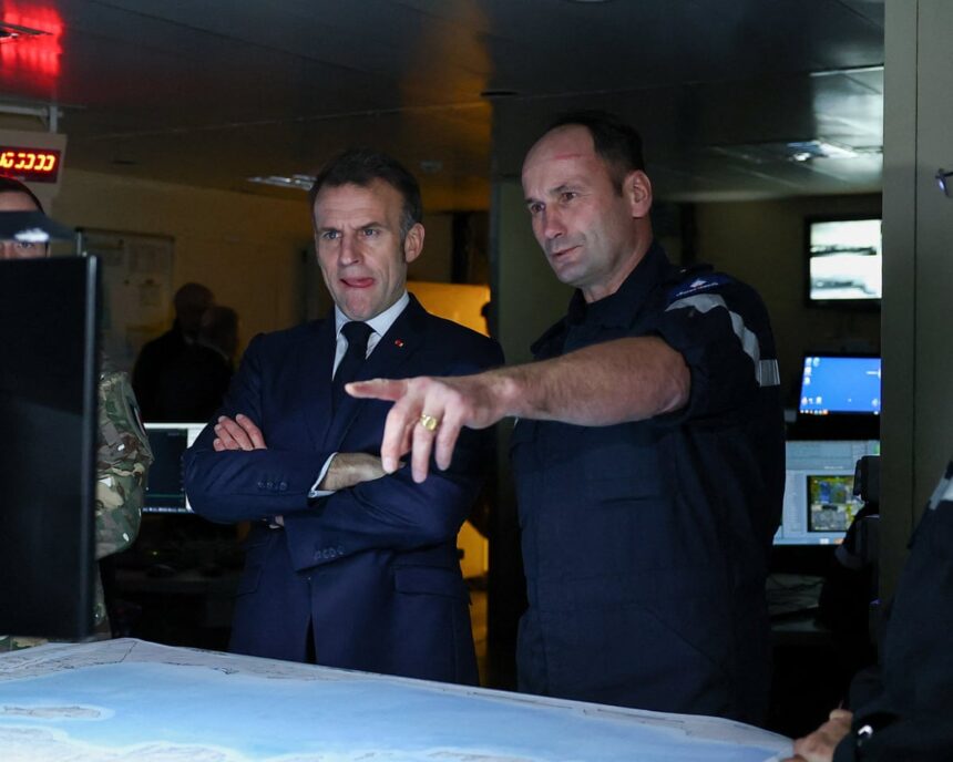 emmanuel macron vows europe will stand by cyprus after iran drone strike 69b0032de328e